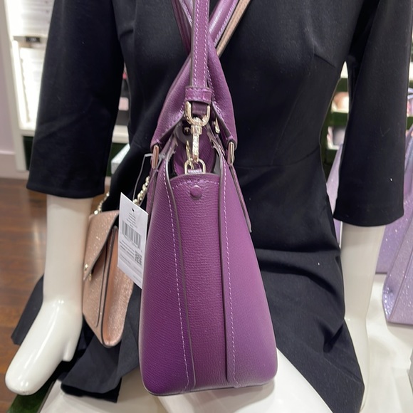 kate spade Bags Kate Spade Darcy Small Satchelcolorripe Plum Poshmark
